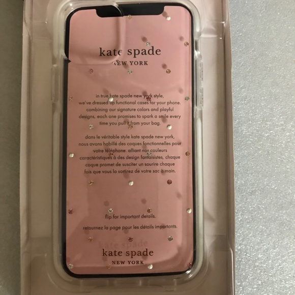 Kate Spade New York iPhone 11 PRO Defensive Hardshell Case Pin Dot In Open Box - Picture 8 of 9